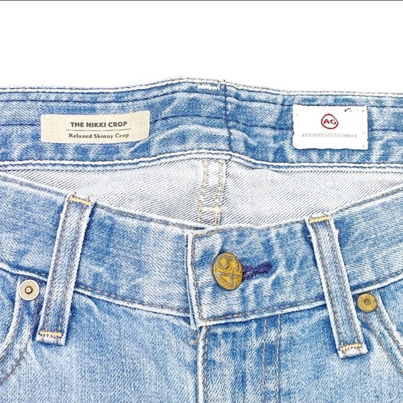 AG ADRIANO GOLDSCHMIED “The Nikki Crop” Jean 29$55 - Picture 3 of 8
